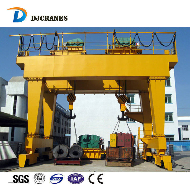 Rail mounted adjustable gantry crane 5 ton mini 20 ton 30 ton