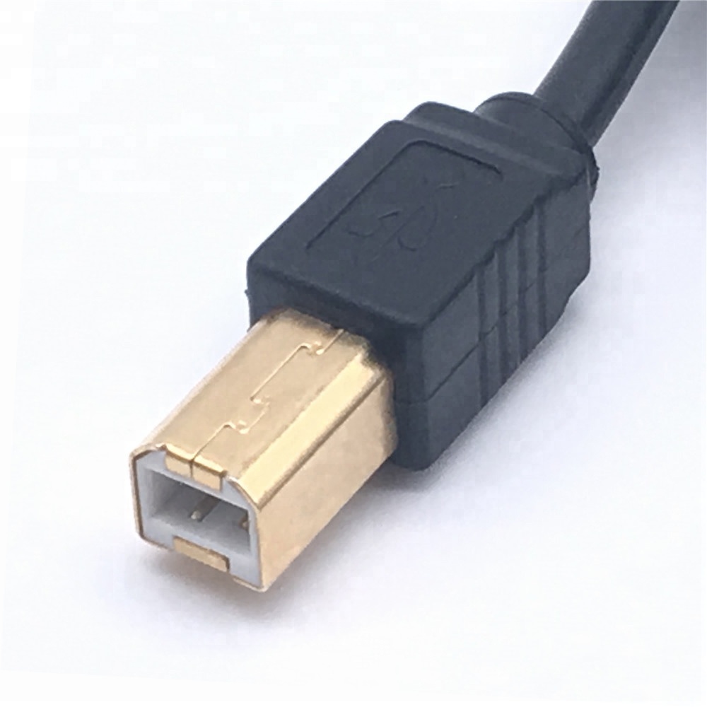type-b 端口 b 男性到 b 男性 2.0 usb 打印机扫描仪电缆