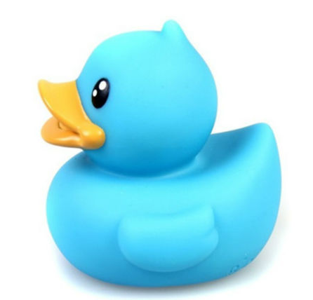 blue duck toy