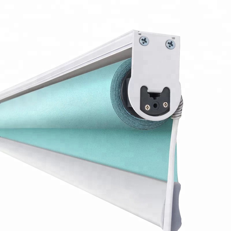 Sunetex motorizado fora cortinas de janela pretas