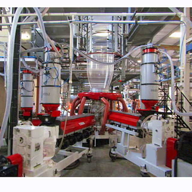 Трехслойная компрессионная машина для выдувания полиэтиленовой пленки модель HR2SJSeries