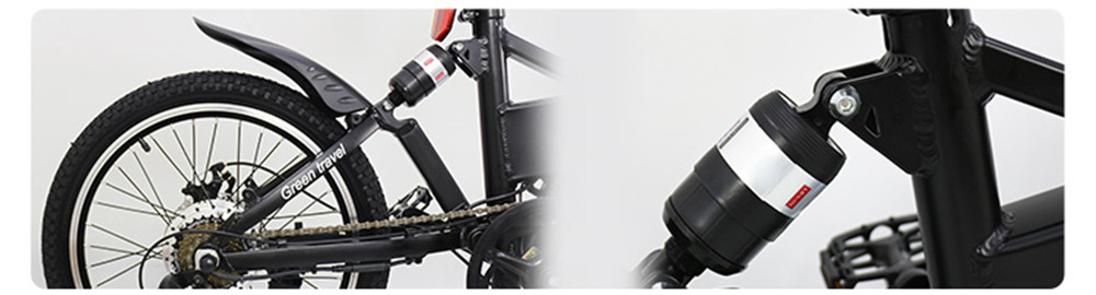 Colorful youth 20 inch electric folding bike