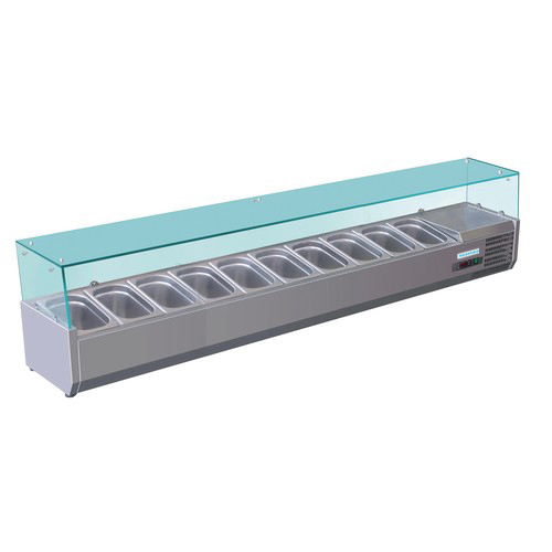 Stainless Steel Saladette Prep Counter Stainless Steel Saladette