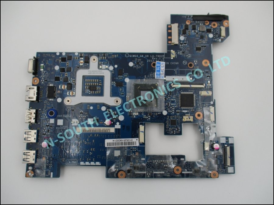 100% 工作笔记本电脑主板用于联想 g580 la-7982p