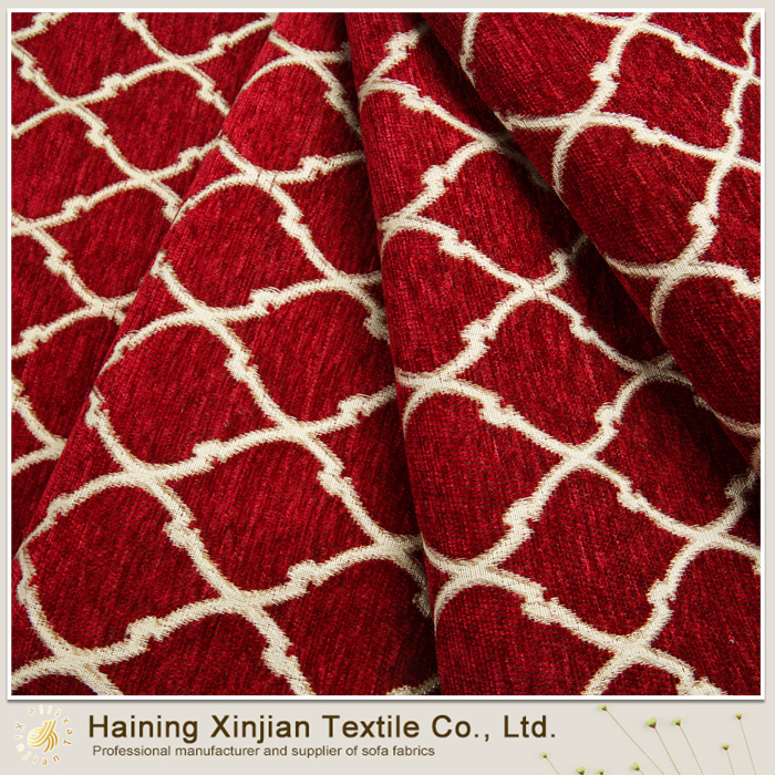 100% полиэтиленовая ткань для жаккардовой обивки