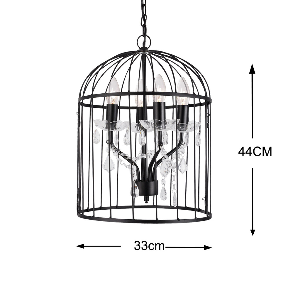 LED Garden Furniture Light  Birdcage Ceiling Pendant Chandelier light