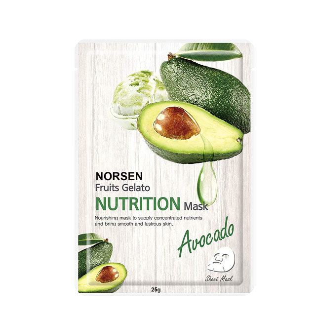 Wholesale OEM Natural Organic Whitening Avocado Face Mask