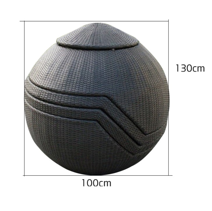 Штабелируемый стул и стол из ротанга/современная мебель для экономии места