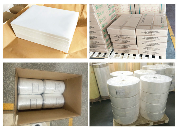 Whole sale Self Adhesive Inkjet Film Vinyl Sheet Waterproof transparent printing sticker paper