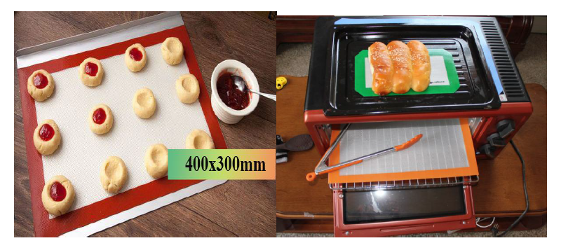 Amazon Top Selling LFGB Approved Macaron Non-stick Silicone Pastry Mat Reusable Baking Mat