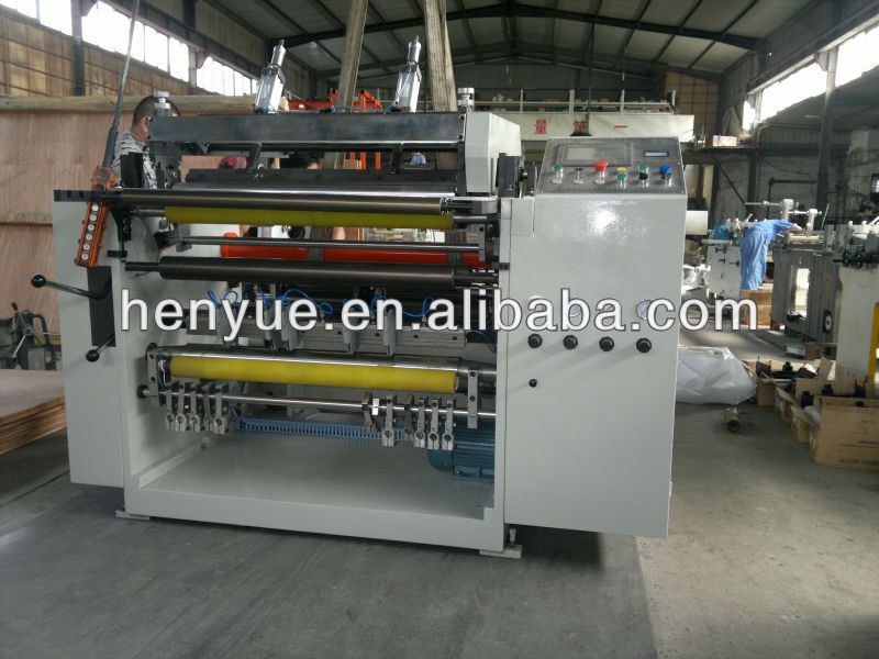 CE standard high speed automatic thermal paper roll slitter rewinder machine paper slitting machine