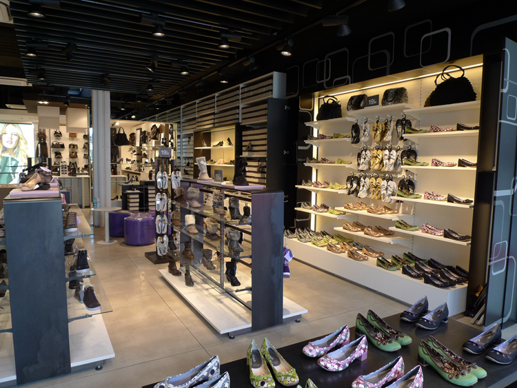 定制童装鞋店设计展示,儿童鞋店室内装饰,婴儿鞋店家具