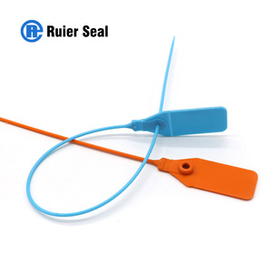 Self-Locking Disposable Plastic Security Seal With QR Code