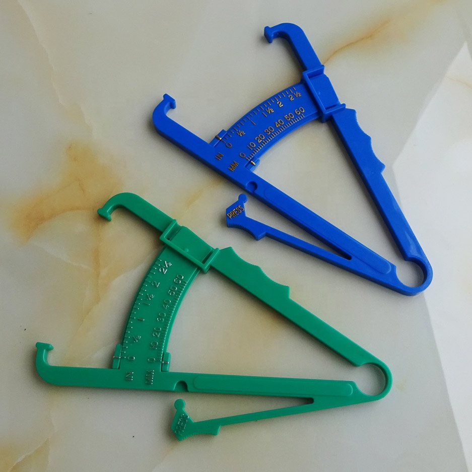 Medical gifts plastic body measurement tool fat skinfold caliper