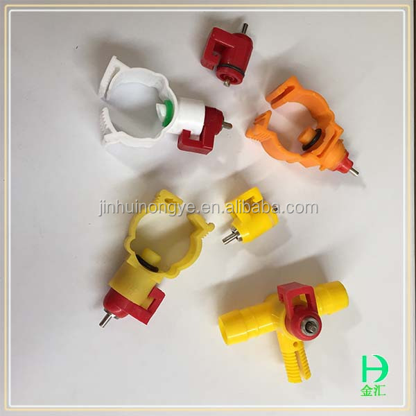 drinker for chicken Hot selling chicken nipple drinking spoutCassette nipple drinking spout steel ball ball valve automatic drin