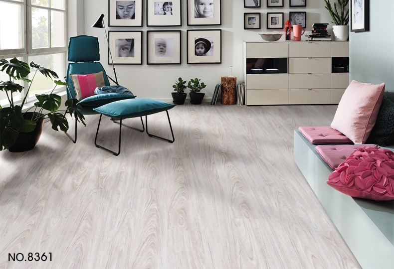 Long warranty vinyl flooring pvc grey with CE certificate