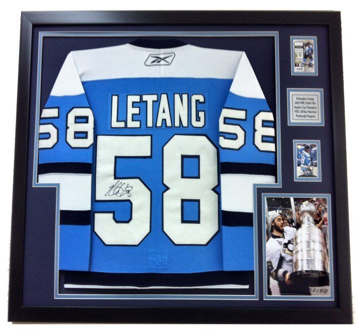 hockey jersey in frame