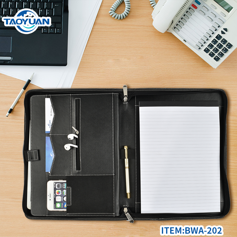 Power Bank Resume Padfolio Iphone Ipad Holder Leather Pu Stylish Interior 10 1 Business Industrial Gov Planners Organizers