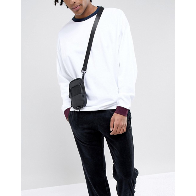 حقيبة حبال كتف واحدة صغيرة مخصصة للرجال / النساء