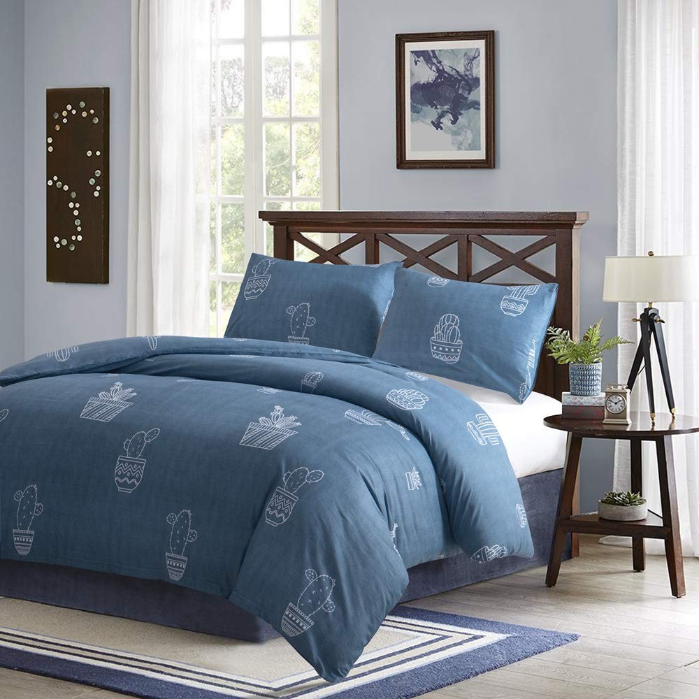 Набивным рисунком пуховое одеяло хлопок пододеяльник