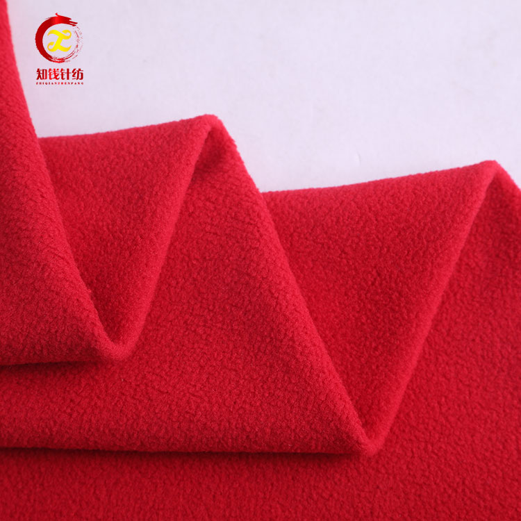 Качество флис вязание бархат ткань одежды бархатная ткань