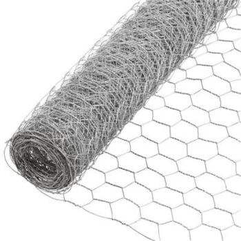 Volaille clôturant la coupure hexagonale de cages de tissu de Mesh Galvanized Iron Wire Wire de fil de cage de poulet