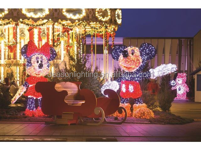 Mickey Mouse Outdoor Lights for Holiday Decorations - IP65