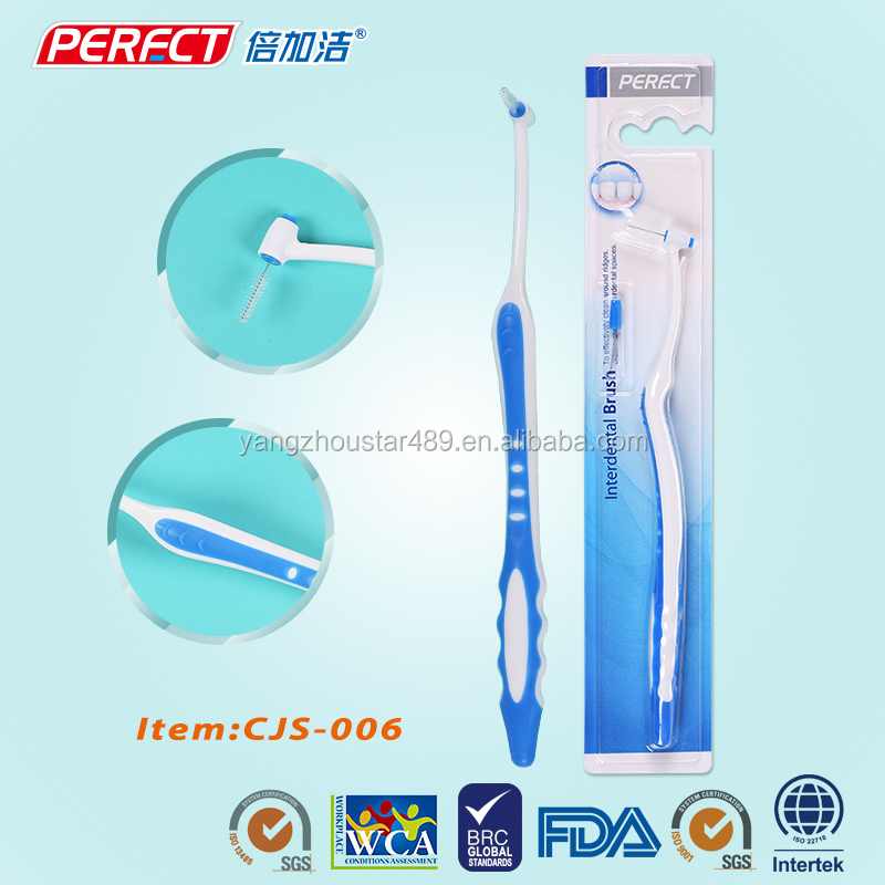 Зубные щетки из нержавеющей стали с резиновой ручкой