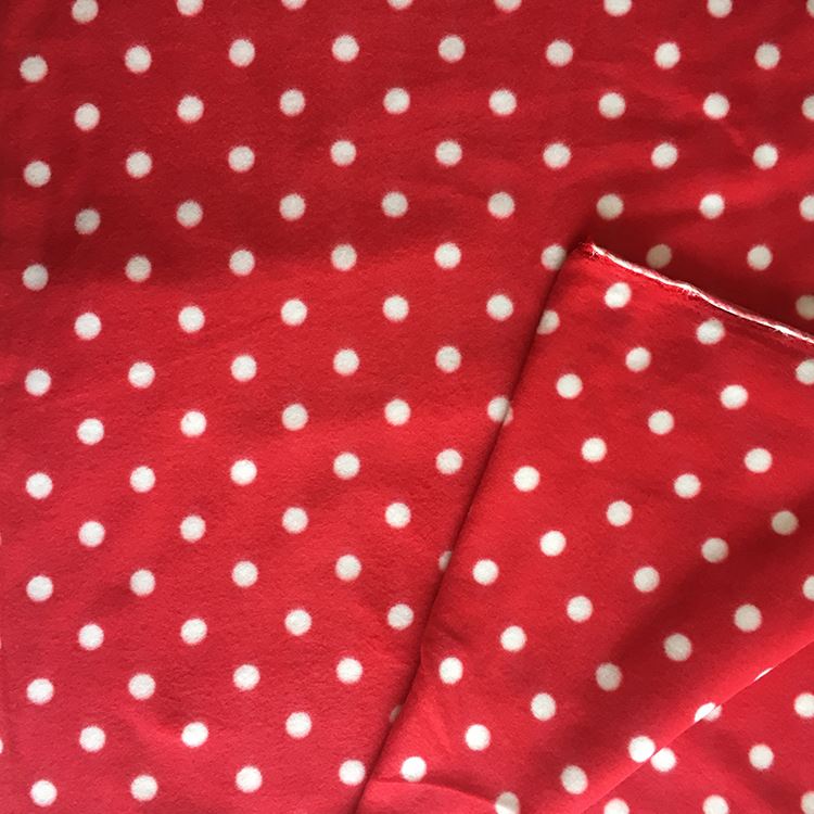 Супермягкая флисовая ткань с принтом 400gsm от производителя