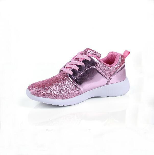 Модная дизайнерская теннисная обувь с блестками