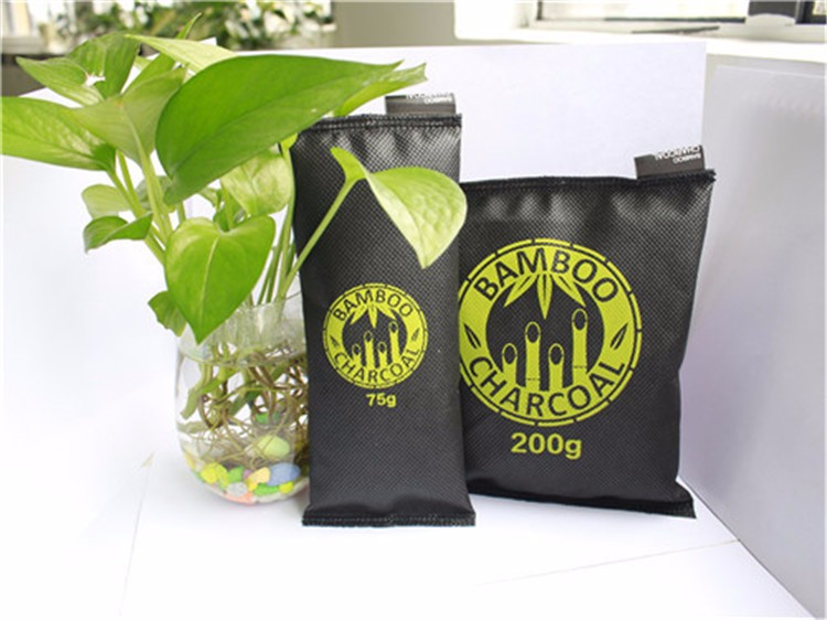 Best Home/car/smoke Freshener Activated Charcoal Odor Absorber and Eliminator 200g Bag Air Fresheners Powder Black/ OEM