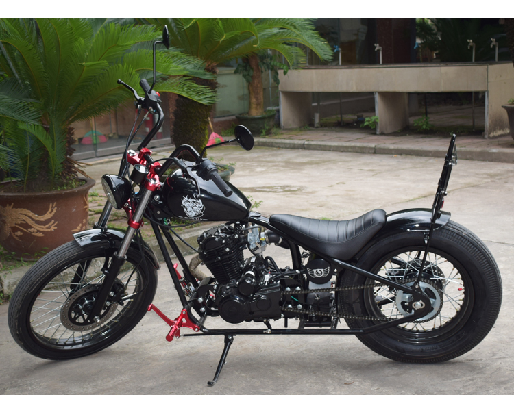 Chopper 250cc Motorcycles with Balance Shaft Custom Double