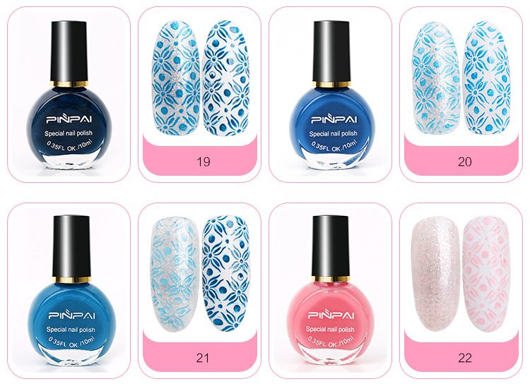 Nail art printing oil 10ml painted nail polish authentic pinpai nail polish 26 colors factory direct sales