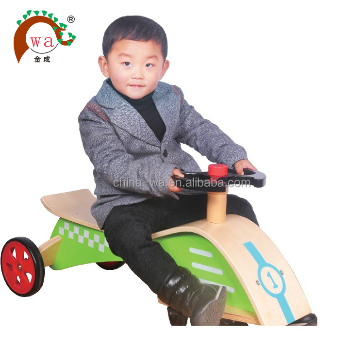 Новый дизайн Shilly автомобиль образования Деревянный Качалка лошадь игрушка для детей