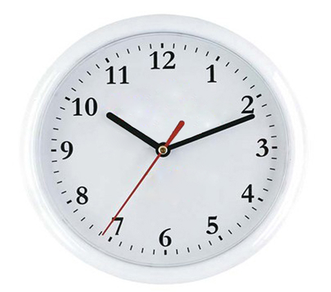 oem塑料24小时时钟移动时钟