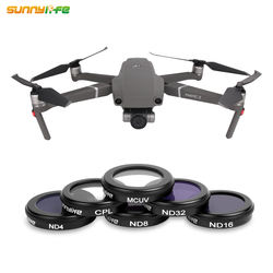 Sunnylife MCUV CPL ND4 ND8 ND16 ND32 Lens Filter for DJI MAVIC 2 ZOOM Drone