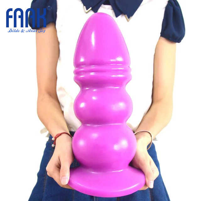 Faak 36cm*12.7cm Wrecking Balls XXL Giant Dildo Huge and Thick Dildo Giant  Anal Plug High Simulation High Pleasure in Mental