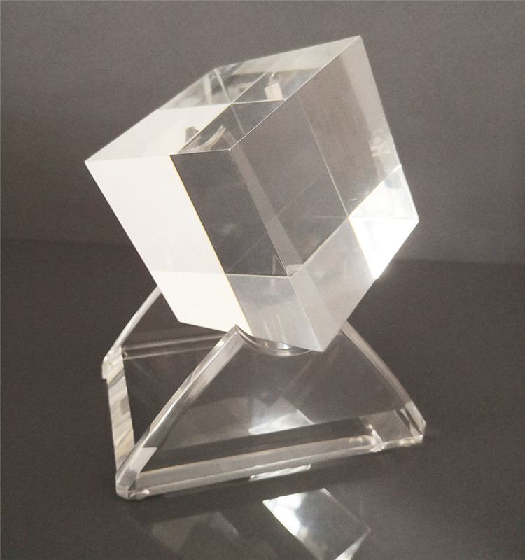 特厚10厘米透明水晶立体亚克力块