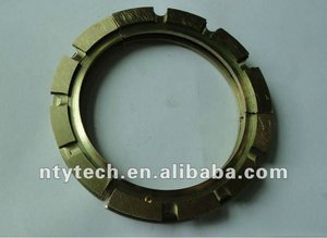 Brass Oil Scraper Ring with Spring