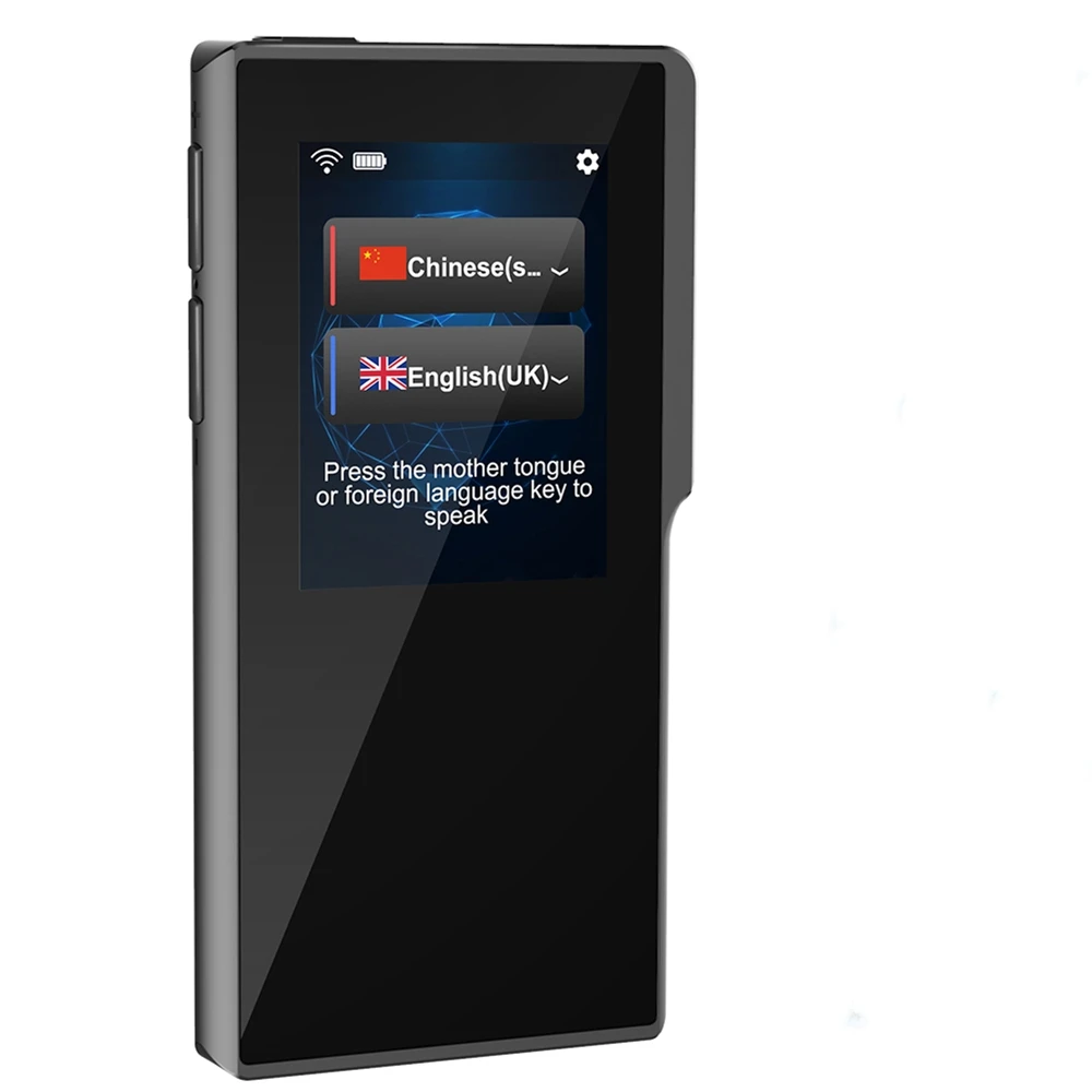 Двухсторонний WiFi hotspot в режиме реального времени 52 многоязычный T6 голосовой переводчик