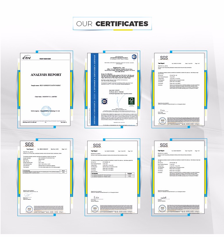 waterproof matt pp self adhesive inkjet paper