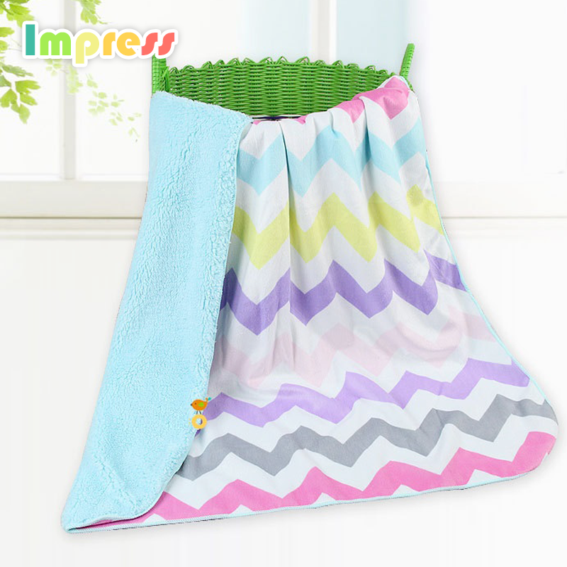 Новый дизайн мягкой 100% полиэстер одеяло детское 2 слой коралловый флис детское одеяло