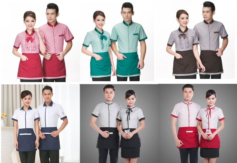 Best Seller Chinese Sex Restaurant Waiter Uniform with New Design
