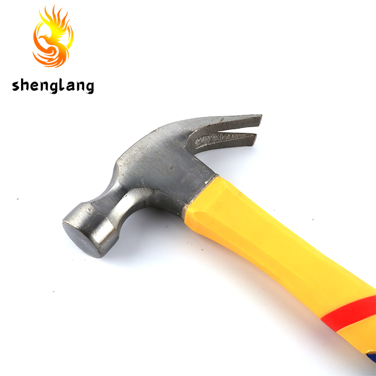 Japanese Yellow, Red And Blue Claw Hammer With Plastic Handle Head Hammer Sizes
