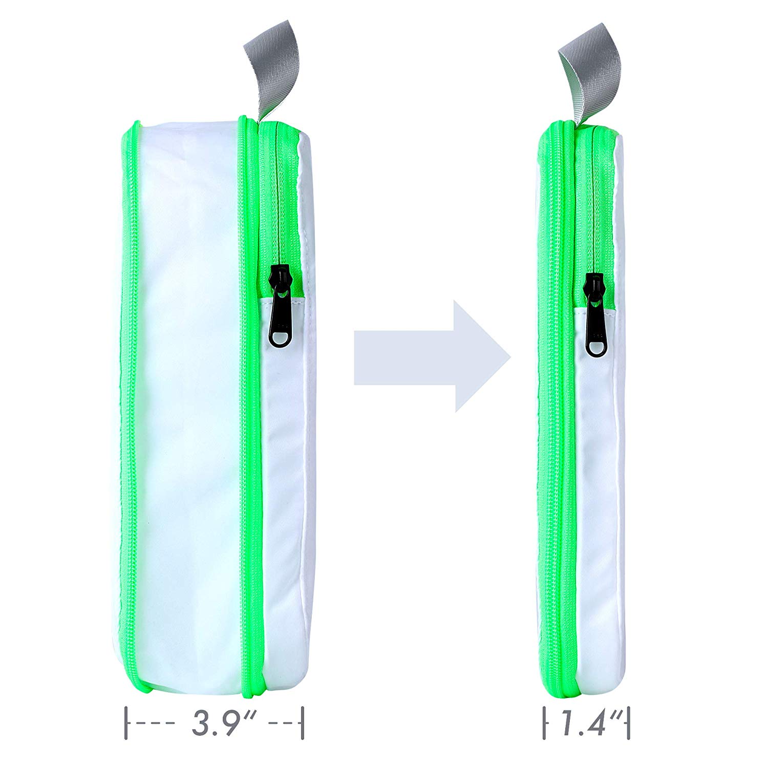 Cubi di imballaggio da viaggio a compressione per viaggi (confezione da tre)