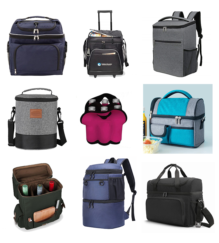 여성을위한 다기능 패션 대용량 경량 휴대용 토트 도시락/쿨러 가방 용 단열 원단