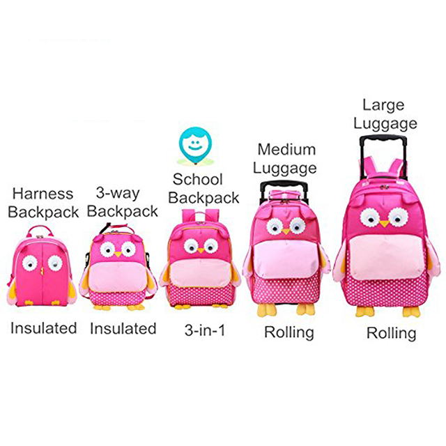 Nome Marca Bonita Mochila escolar para Beb&ecirc; Mochila Infantil Ador&aacute;vel animal de desenho animado Mochilas escolares para crian&ccedil;as