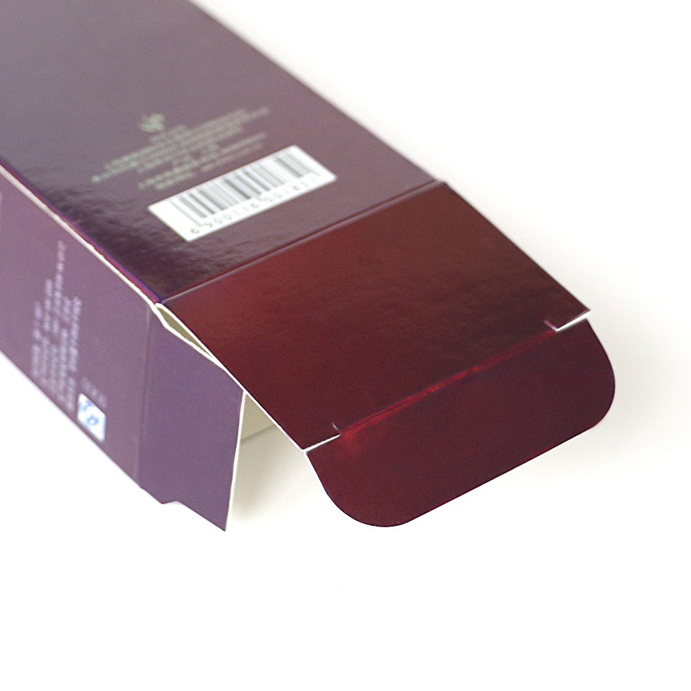 Custom Design Printed White Cardboard Paper Cosmetic Box For Packaging