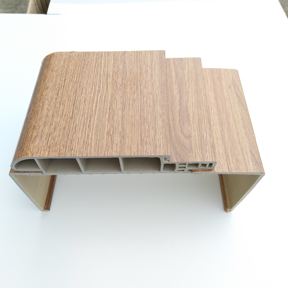 high quality waterproof temite resisting wood and pvc composite WPC door frames