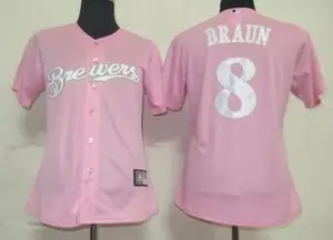 pink brewers jersey